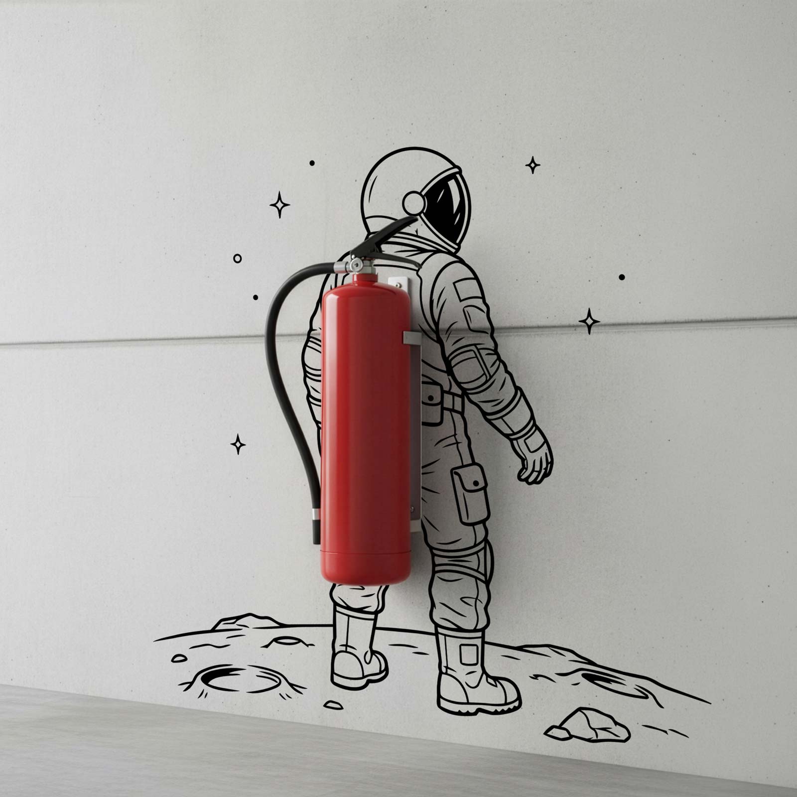 Wandsticker - Astronaut