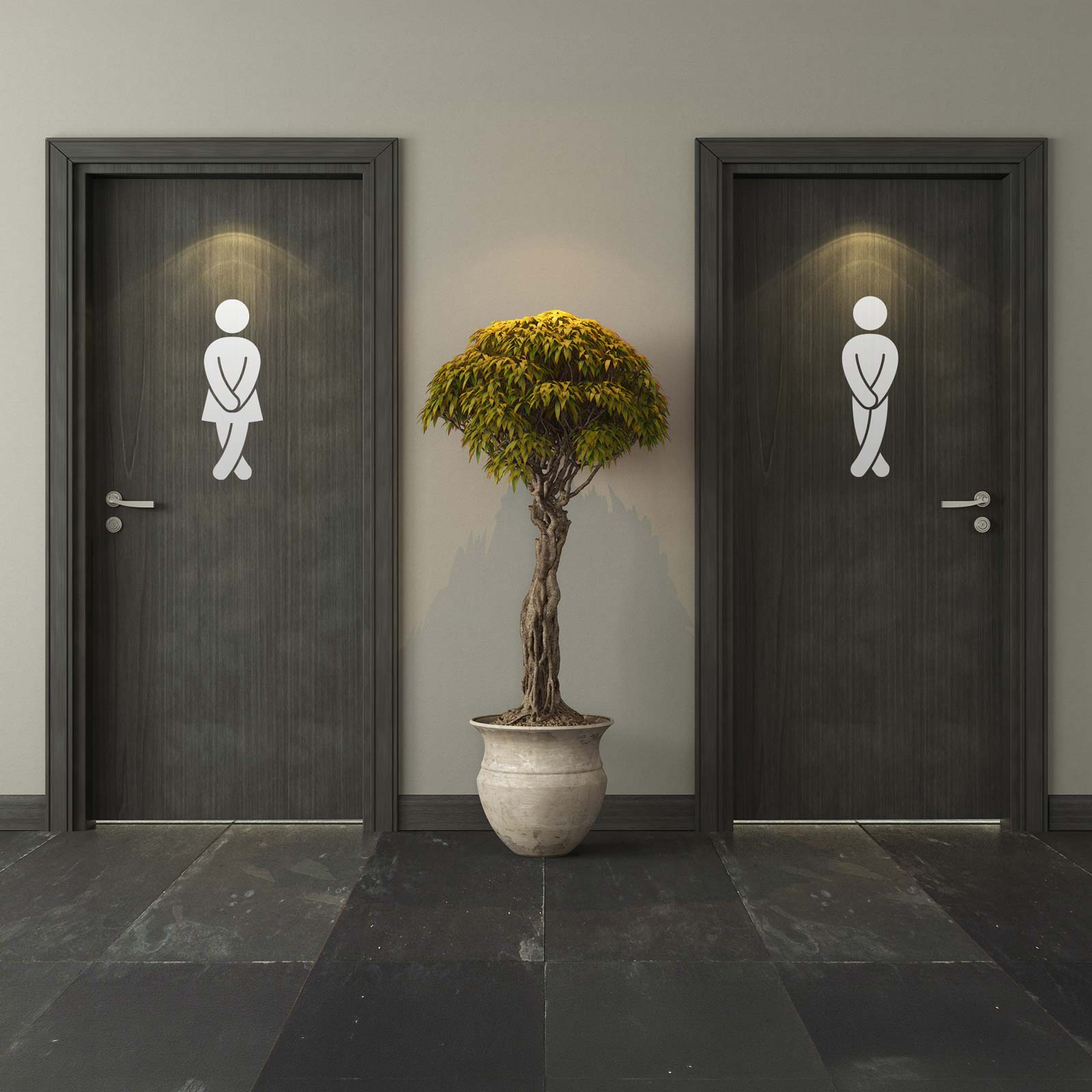 Wandsticker - WC 01